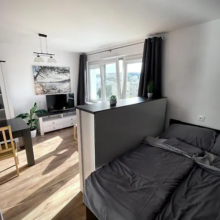 Apartament W Centrum Gdyni Z Widokiem Na Panorame Miasta Apartmán Gdyně