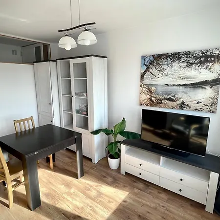 Apartament W Centrum Gdyni Z Widokiem Na Panorame Miasta Apartmán